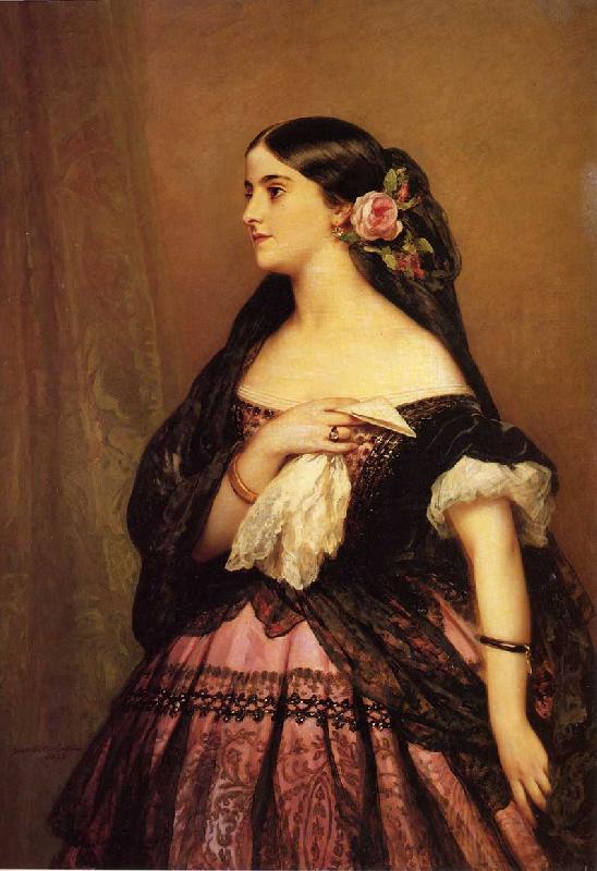 Franz Xaver Winterhalter Adelina Patti